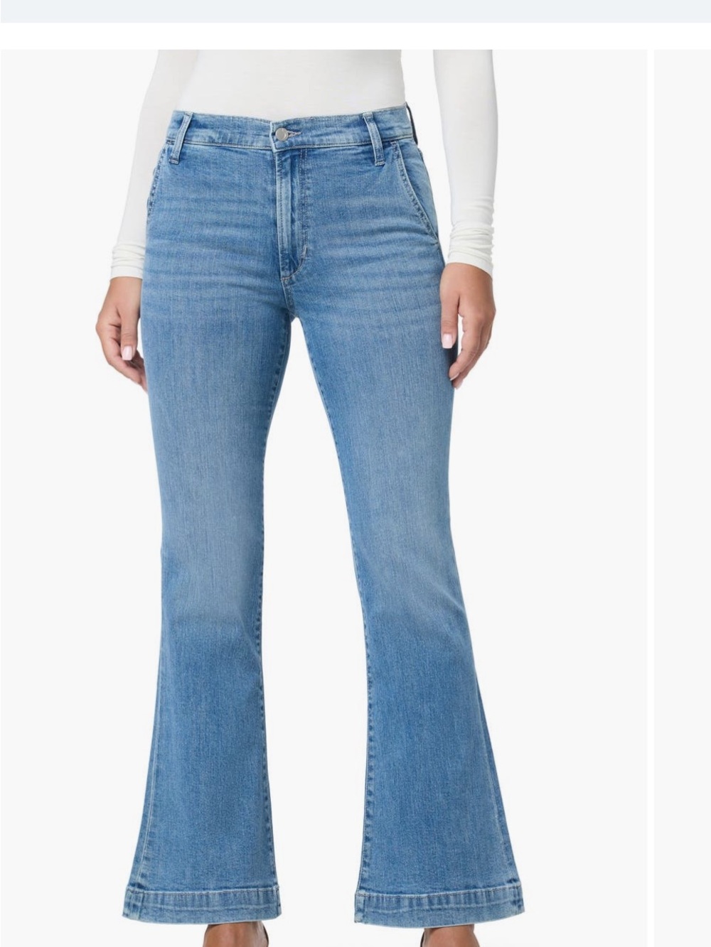 Joe's Jeans Light Blue High-Rise Flare